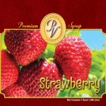 PV Syrup Strawberry label